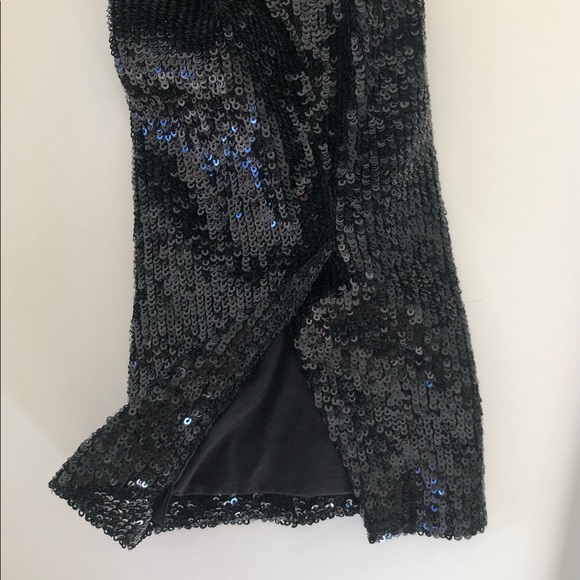 A.L.C. Quincy black sequin open jacket - Picture 8 of 12